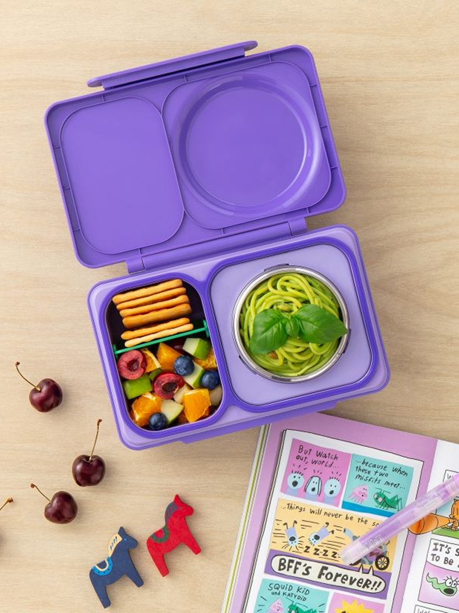 OmieBox UP Lunch Box Galaxy Purple