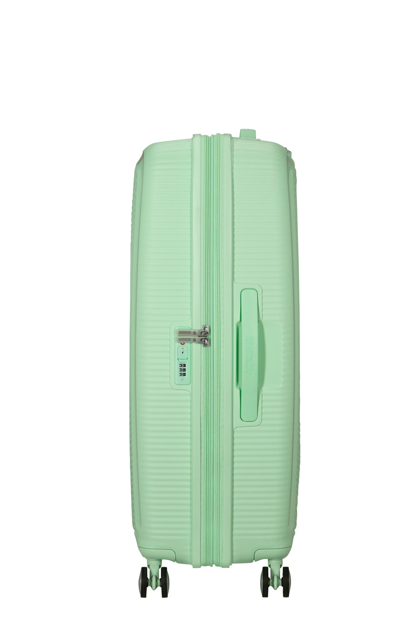 Walizka American Tourister Soundbox 77cm powiększana zielona jasna