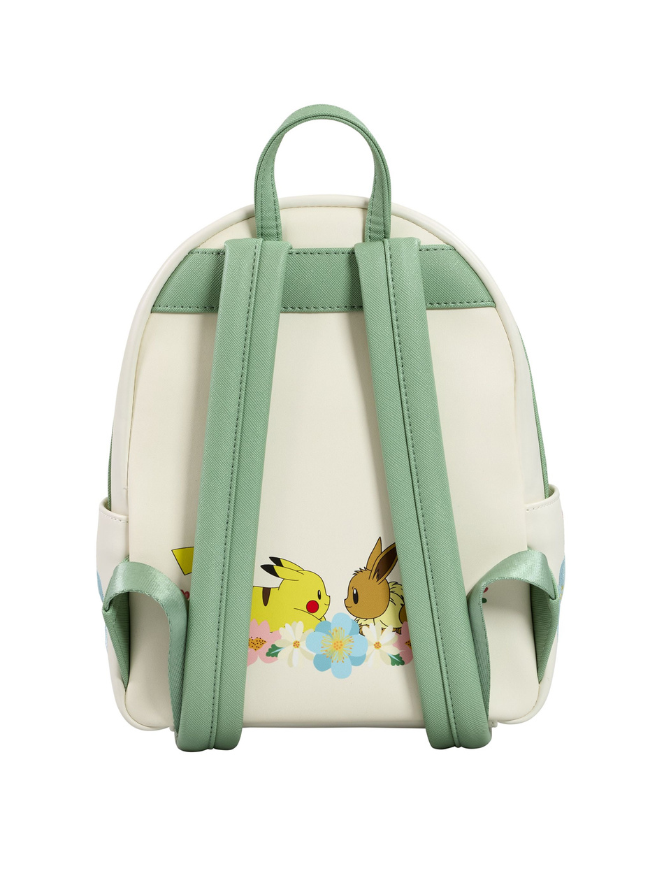 Plecak mały Loungefly Pikachu & Eevee Floral