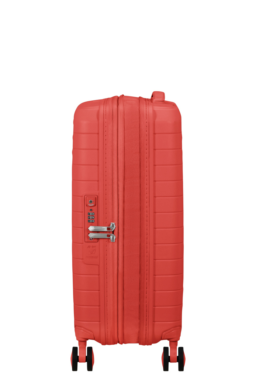 Walizka kabinowa American Tourister Fastforward 55cm powiększana różowa