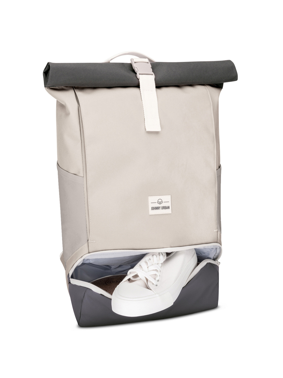 Plecak rolltop JOHNNY URBAN Allen Medium Sand Grey