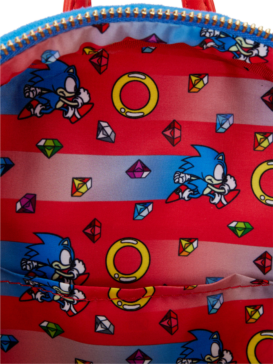 Plecak mały Loungefly Sega Sonic the Hedgehog