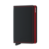 Portfel SECRID Slimwallet Matte Black & Red