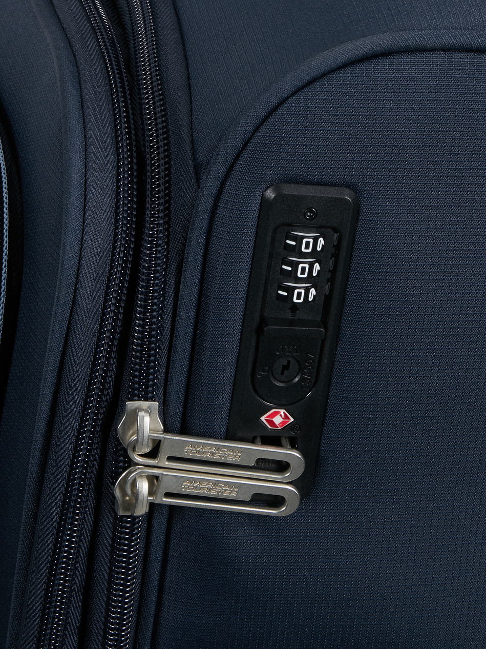 Walizka American Tourister Cloudrider 67cm powiększana granatowa