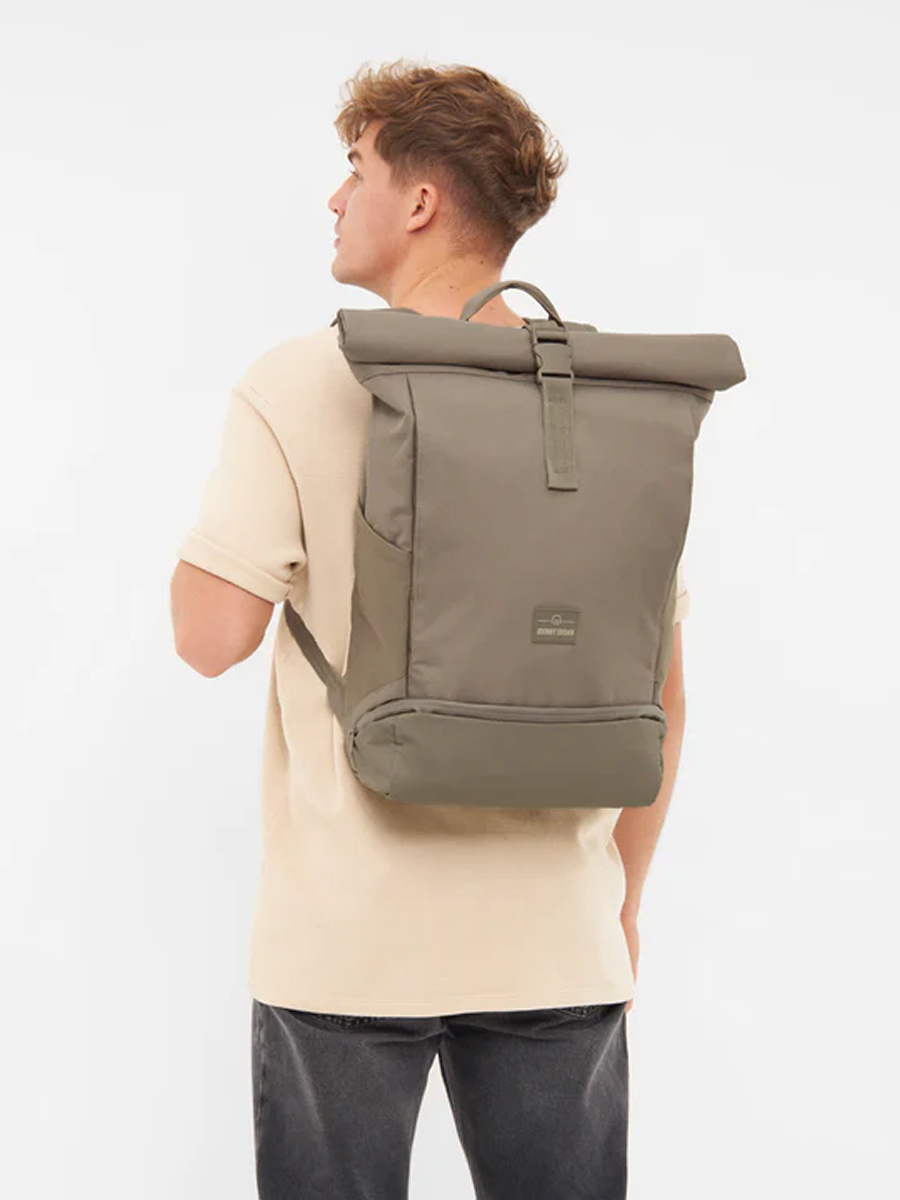 Plecak rolltop JOHNNY URBAN Allen Large Desert Grey