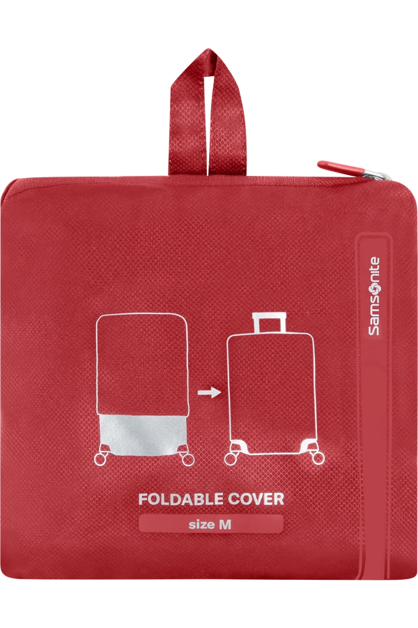 Pokrowiec na walizkę Samsonite M czerwony