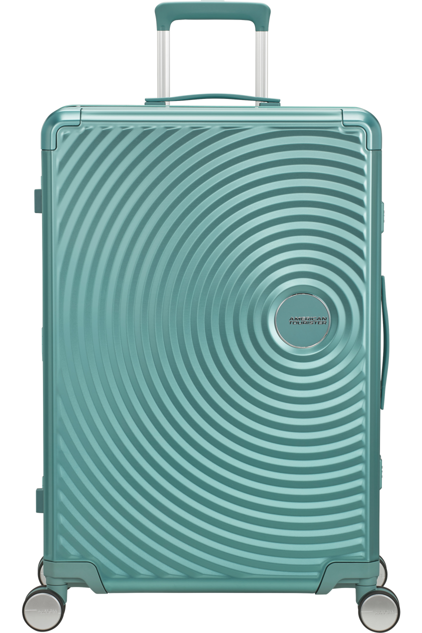 Walizka American Tourister Soundbox Alu 77cm Dusty Turquoise