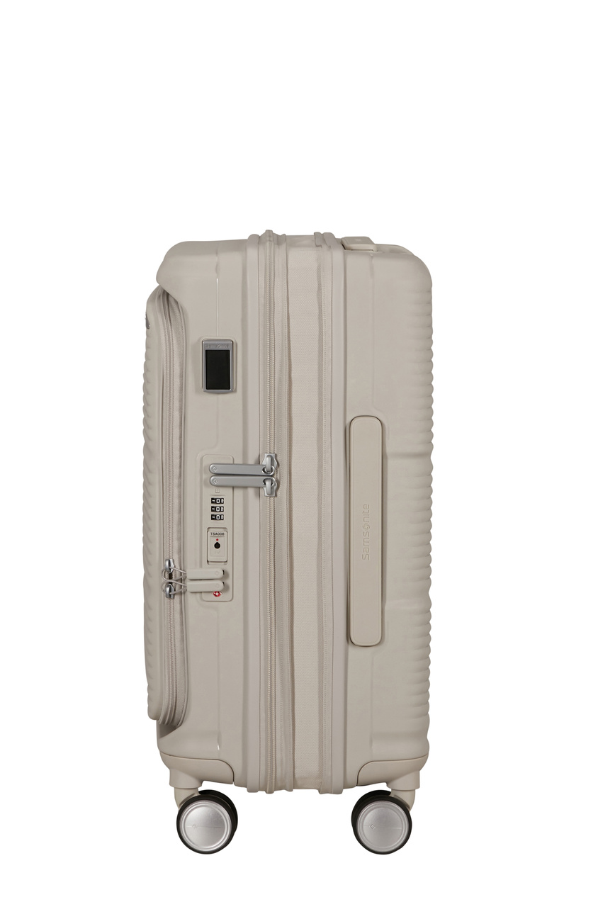 Walizka kabinowa Samsonite Paralux HS 55cm powiększana beżowa