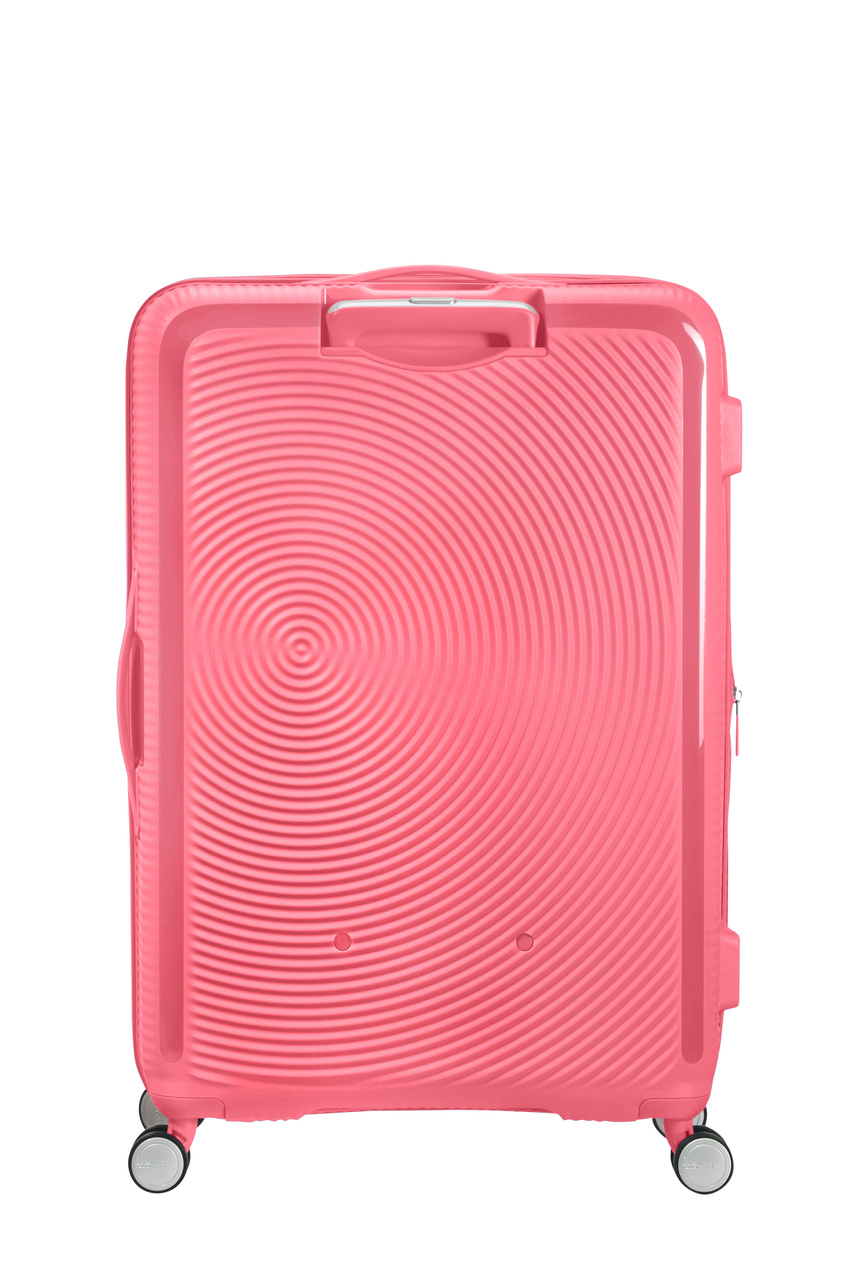 Walizka American Tourister Soundbox 77cm powiększana różowa