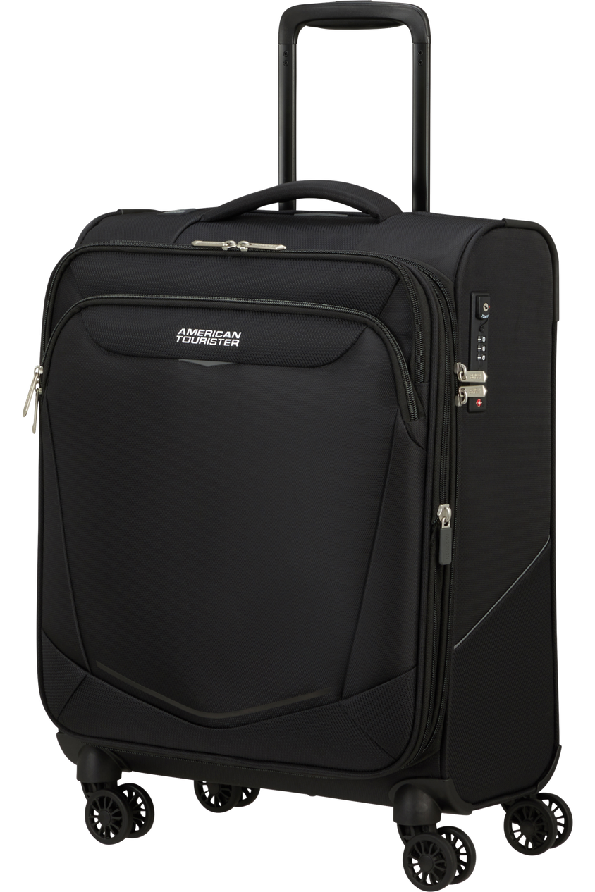 Walizka kabinowa American Tourister Summerride 55cm powiększana czarna