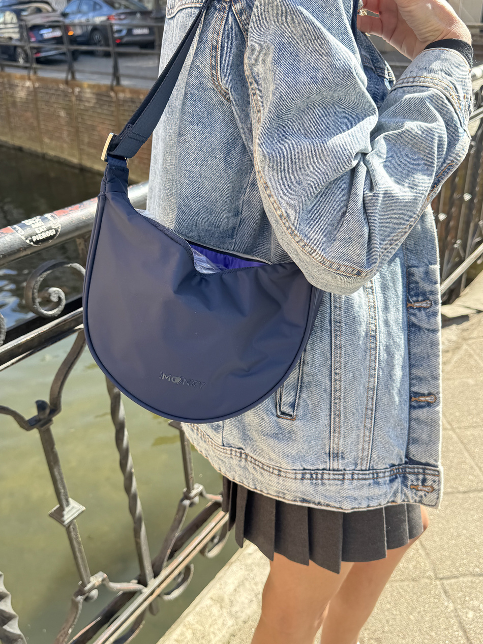 Torebka na ramię BLU MOONKY One-Two Moon granatowa