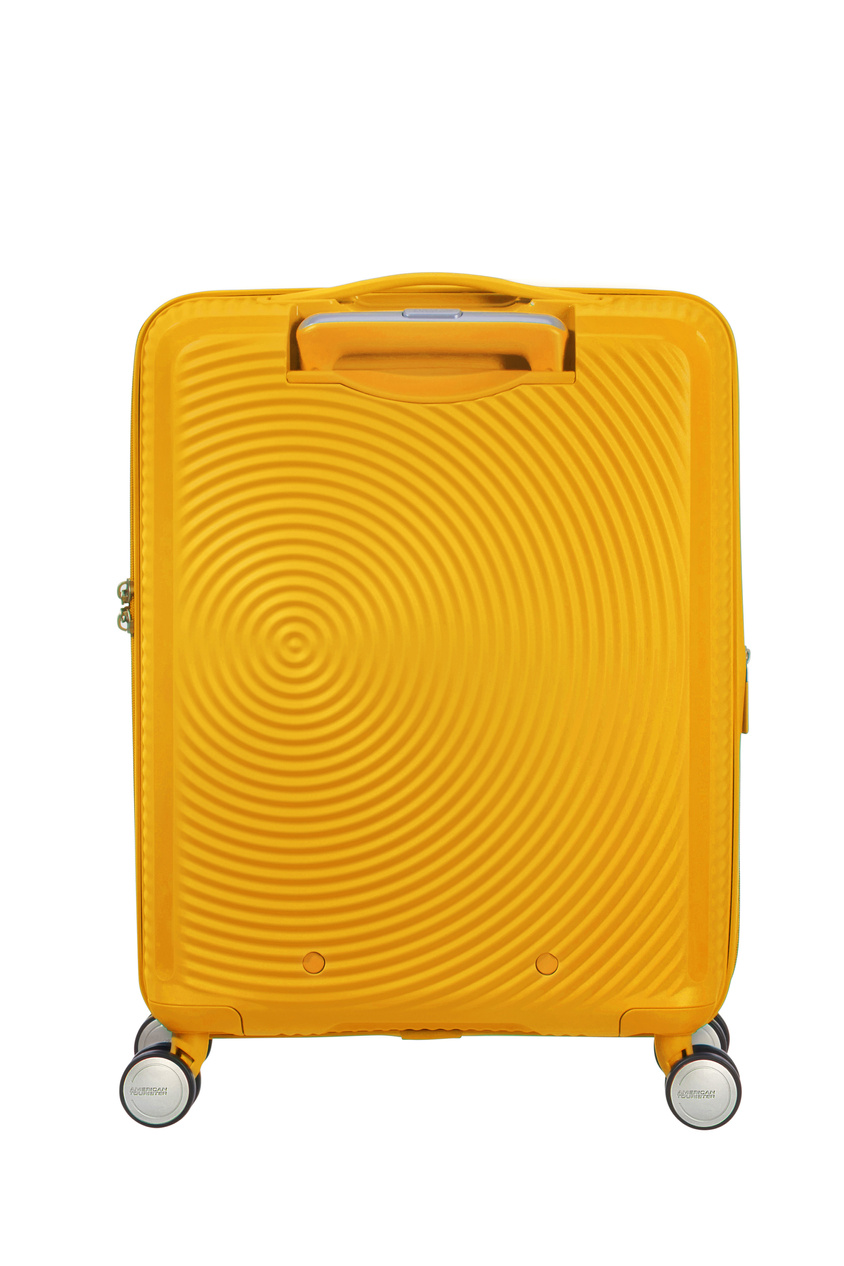 Walizka kabinowa American Tourister Soundbox 55cm powiększana Golden Yellow