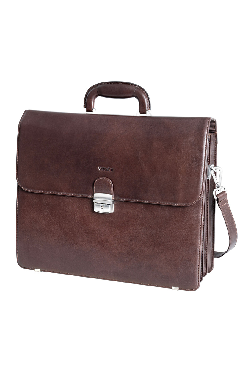 Teczka skórzana Valentini Ambassador 605 brązowa