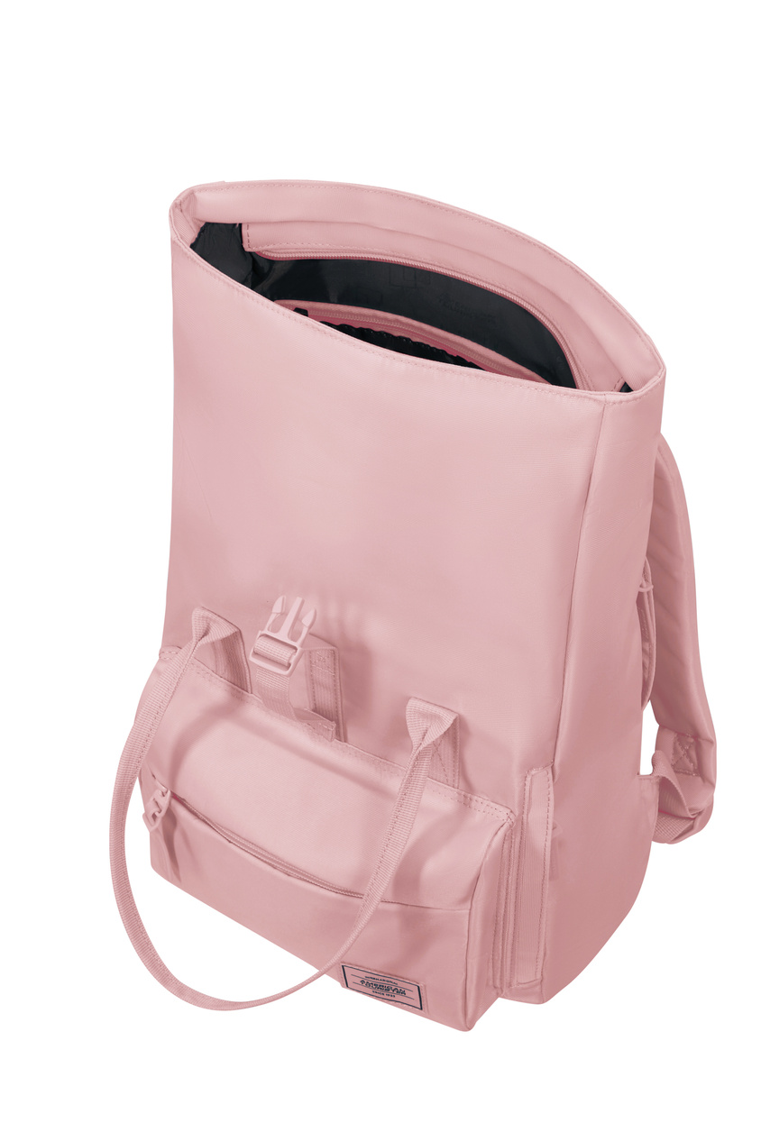 Plecak rolowany American Tourister Urban Groove City różowy