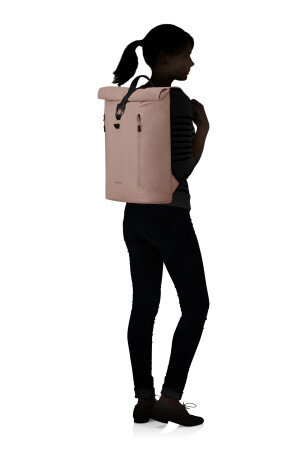 Plecak rolowany Samsonite Coatify Biz 15.6" różowy