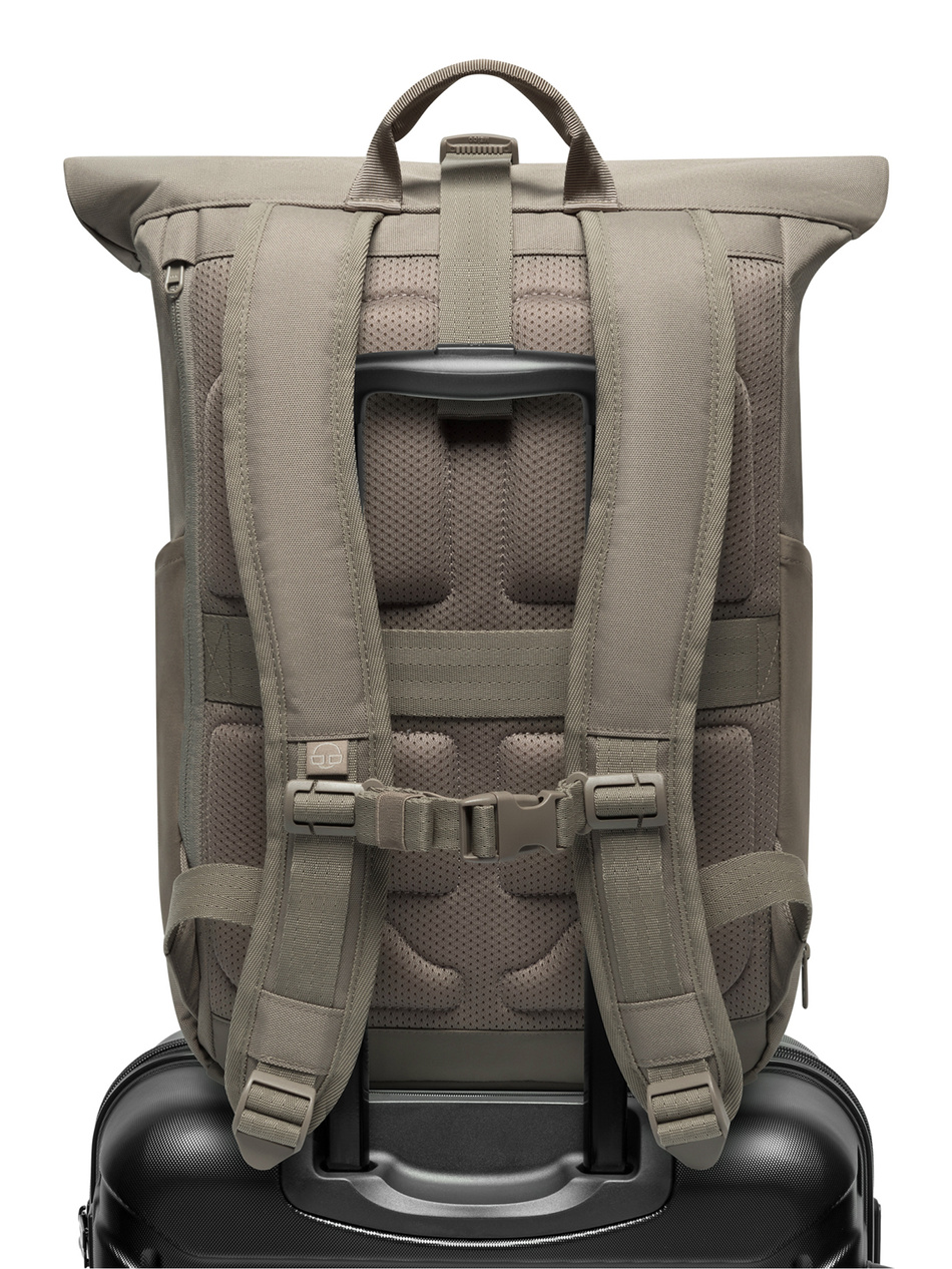 Plecak rolltop JOHNNY URBAN Allen Medium Desert Grey