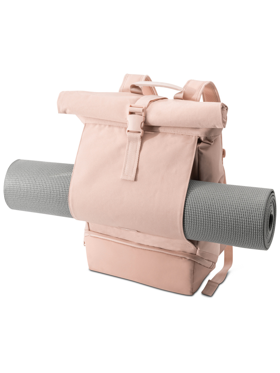 Plecak rolltop JOHNNY URBAN Allen Medium Pink