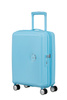 Walizka kabinowa American Tourister Soundbox 55cm powiększana Blueberry Fizz