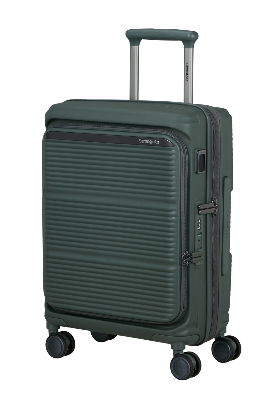 Walizka kabinowa Samsonite Paralux HS 55cm powiększana zielona