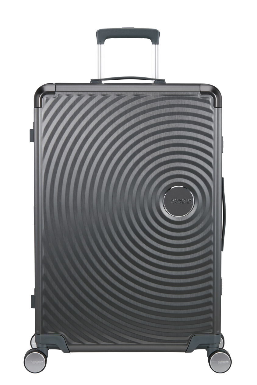 Walizka American Tourister Soundbox Alu 77cm Brushed Anthracite