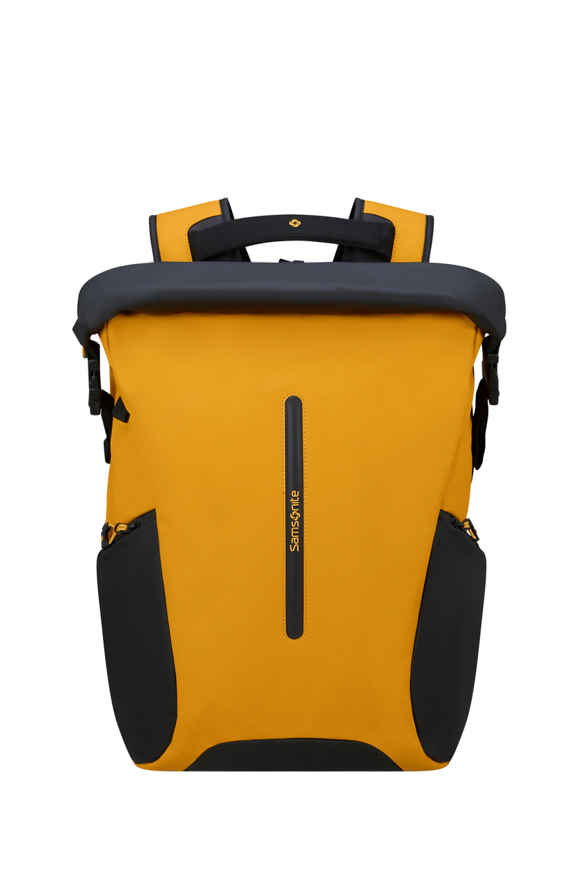 Plecak rolowany na laptopa Samsonite Ecodiver L żółty