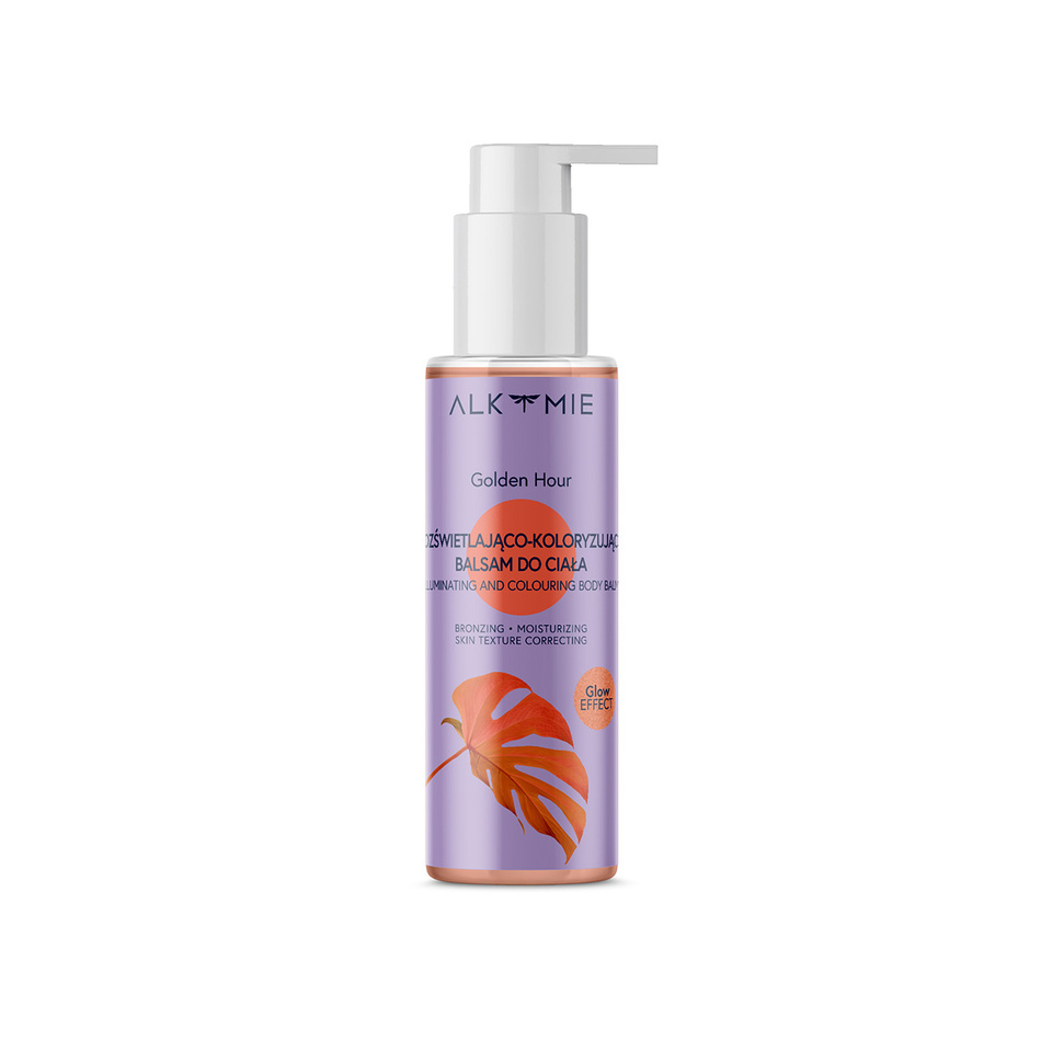Rozświetlająco-koloryzujący balsam do ciała Alkmie 100ml