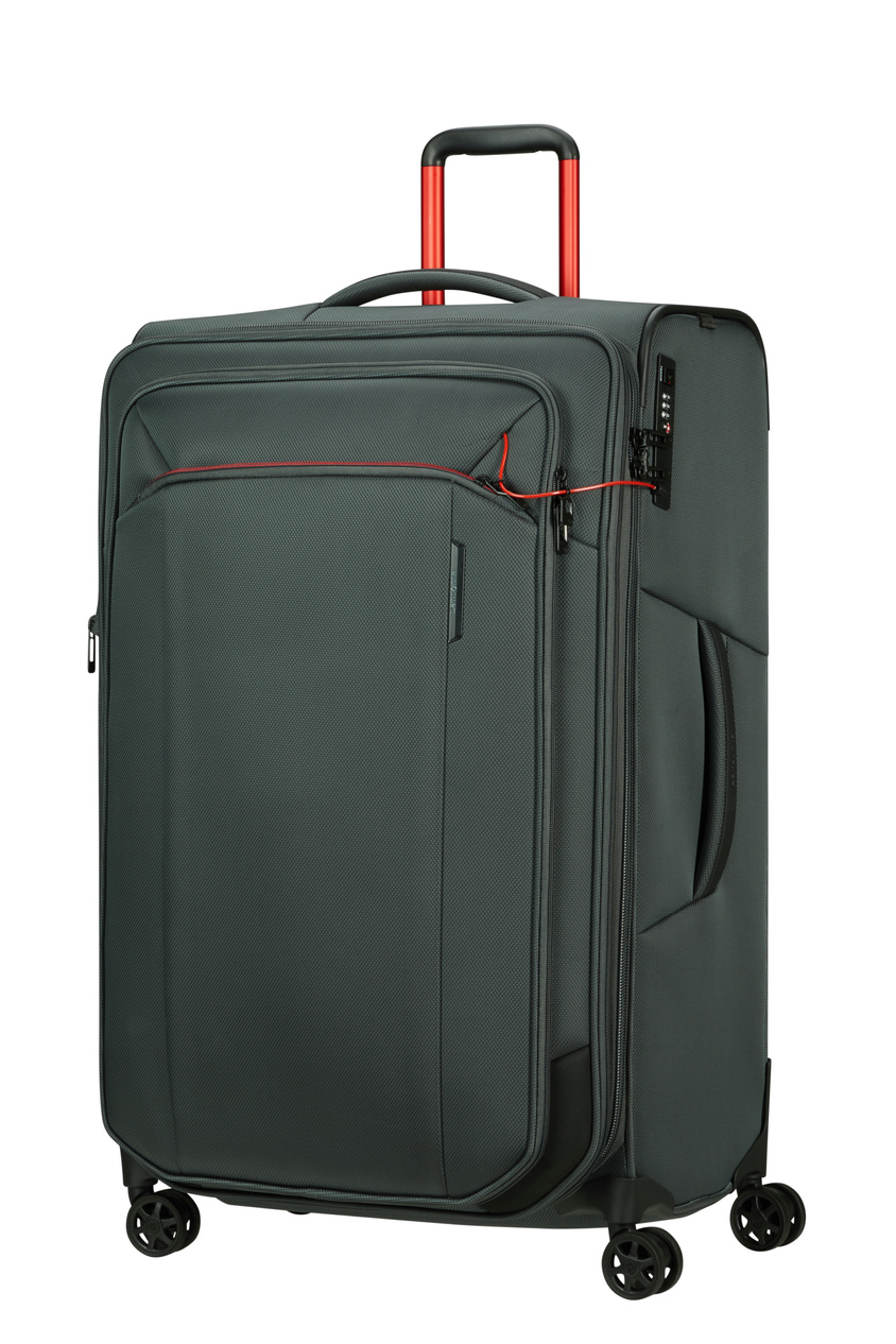 Walizka Samsonite Respark 79 cm powiększana black sport