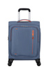 Walizka kabinowa American Tourister Cloudrider 55cm powiększana niebieska