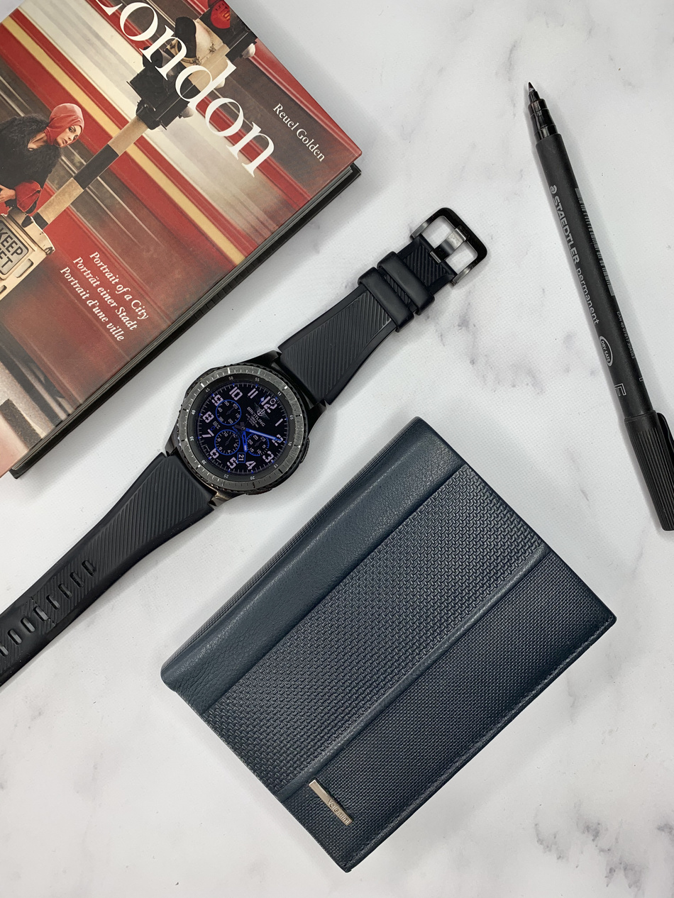 Portfel męski Valentini Yew 266 granatowy