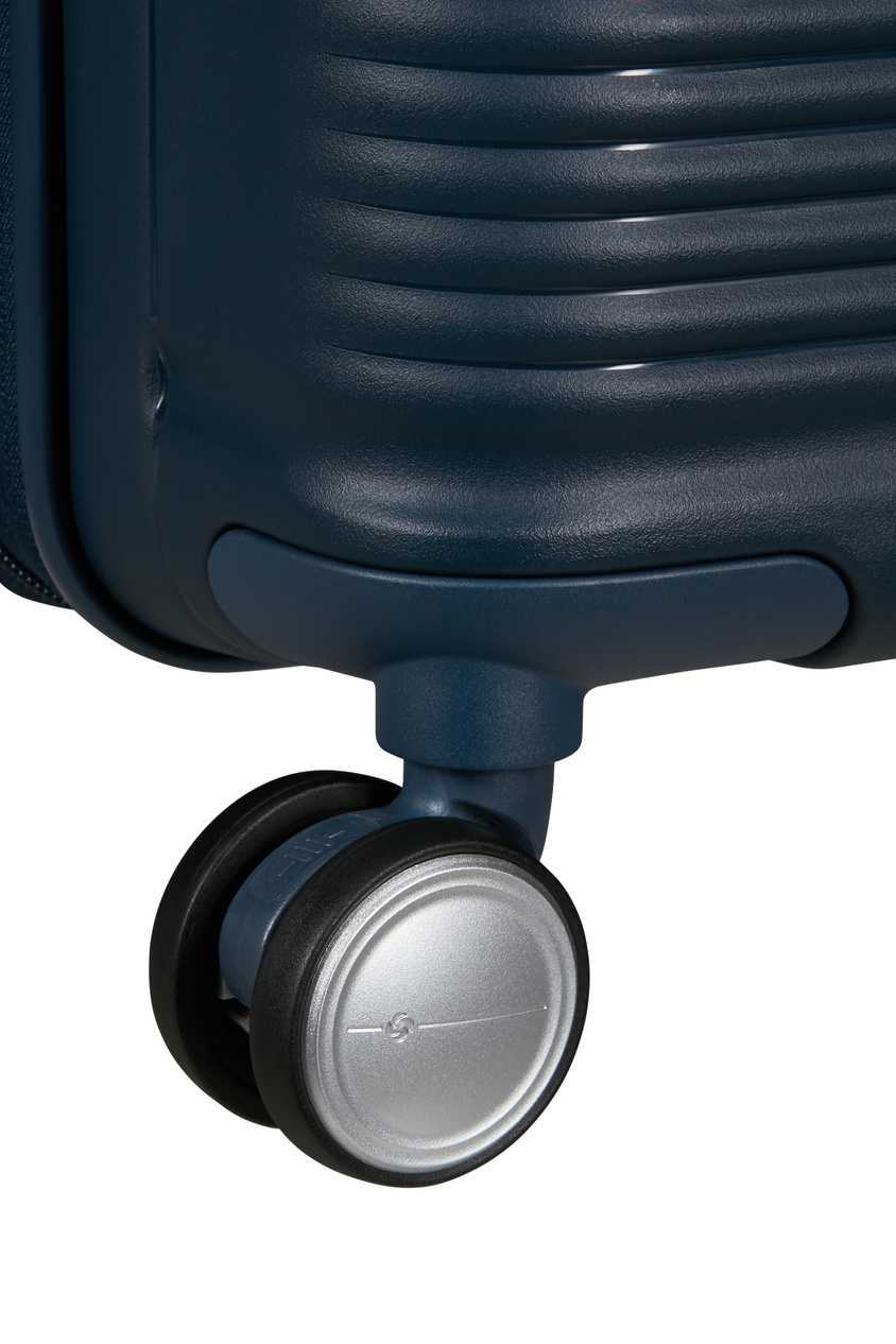 Walizka kabinowa Samsonite Paralux HS 55cm powiększana granatowa