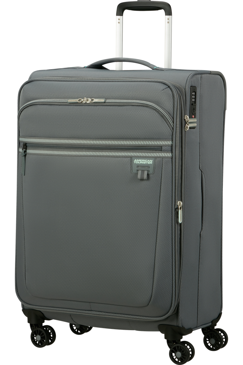 Walizka American Tourister Aerospin 69 cm powiększana szara