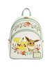 Plecak mały Loungefly Pikachu & Eevee Floral