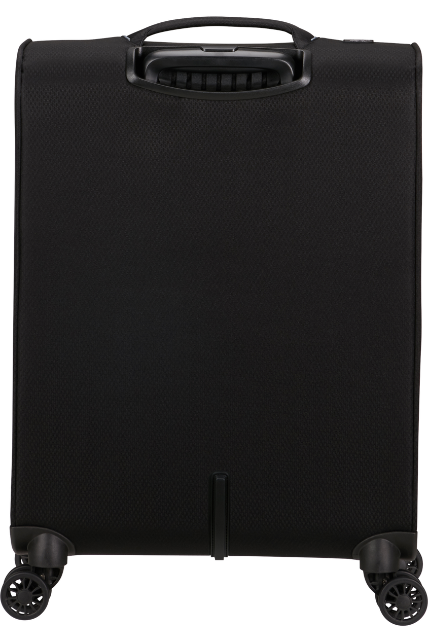 Walizka kabinowa American Tourister Aerospin 55 cm powiększana czarna