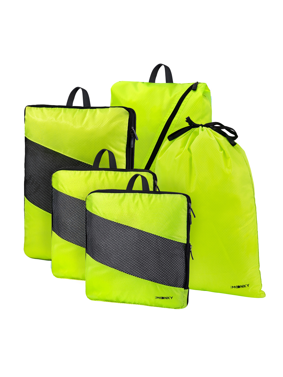 Organizer do walizki BLU MOONKY Lime Signal