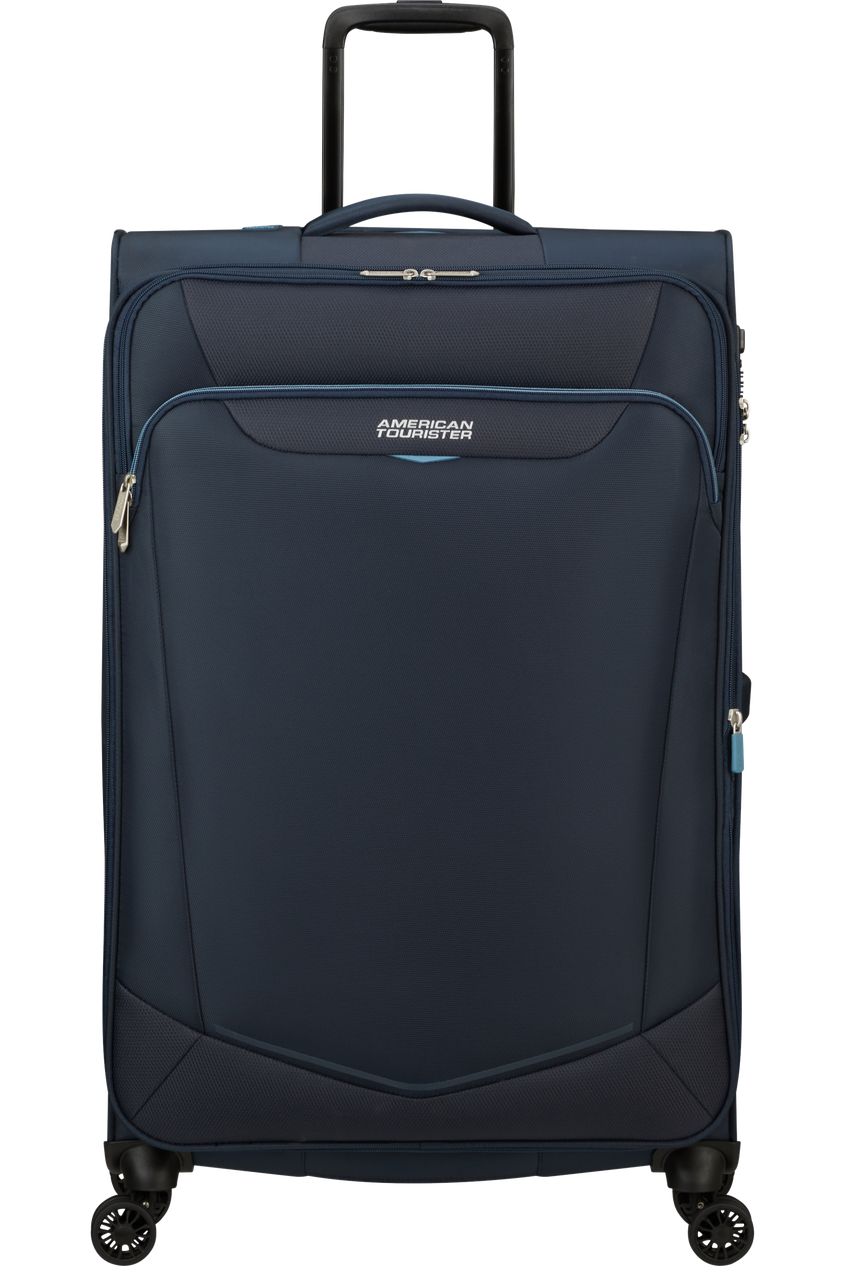 Walizka American Tourister Summerride 80cm powiększana granatowa