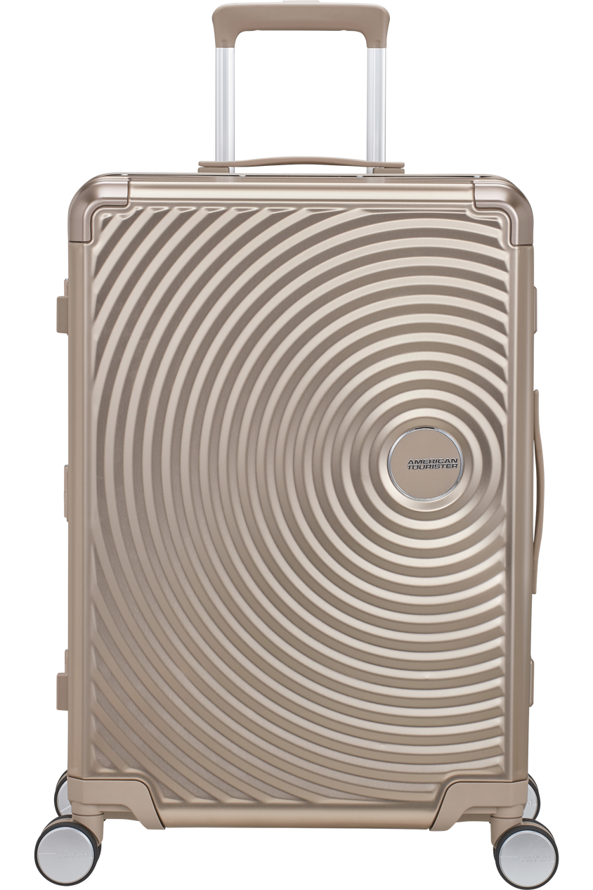 Walizka American Tourister Soundbox Alu 68cm Bronze