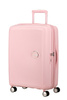 Walizka American Tourister Soundbox 67cm powiększana różowa jasna