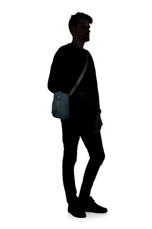 Torba na ramię Samsonite Sacksquare S granatowa