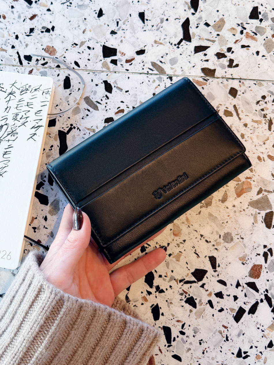 Damski portfel Valentini Milford 552 czarny