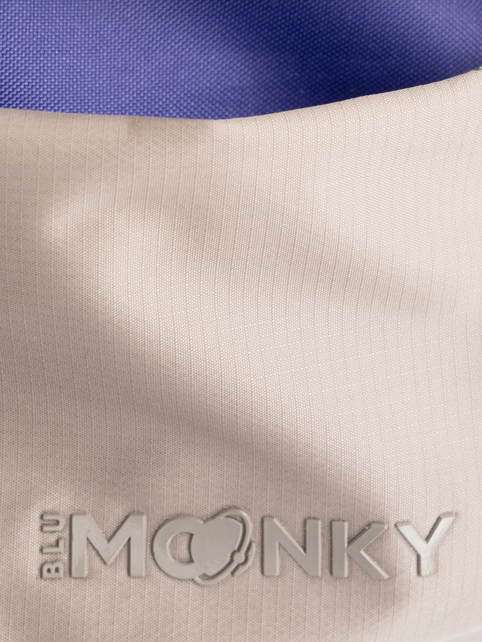 Saszetka BLU MOONKY One-Two Boom beżowa