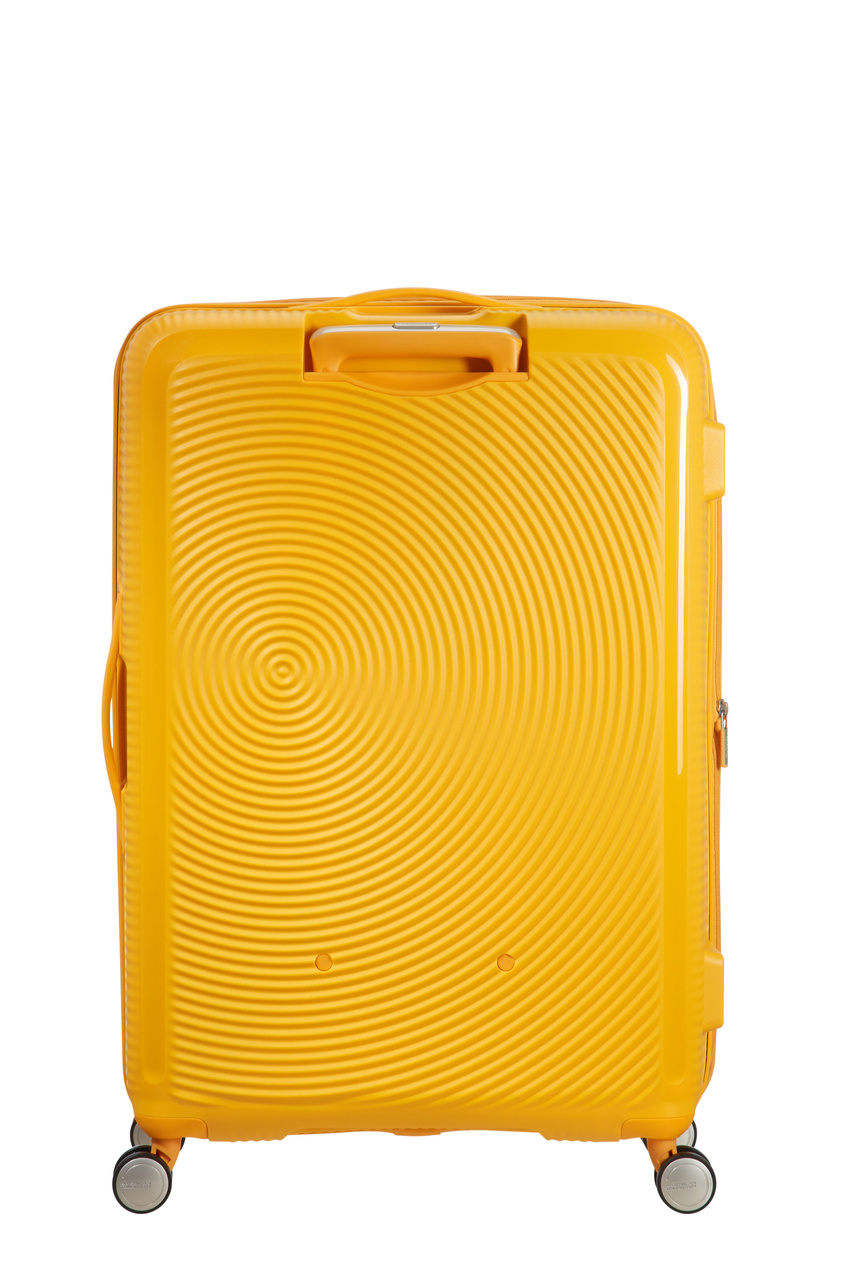 Walizka American Tourister Soundbox 77cm powiększana Golden Yellow