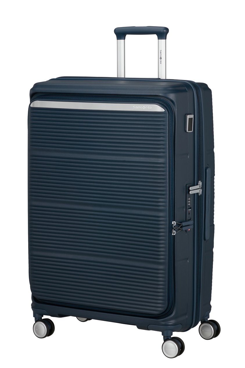 Walizka Samsonite Paralux HS 75cm powiększana granatowa