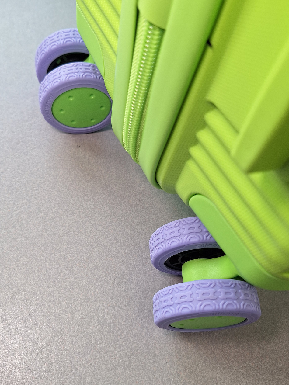 Nakładki silikonowe na kółka BLU MOONKY Violet Gravity