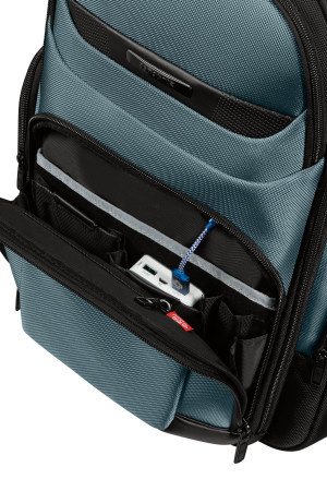 Plecak na laptopa Samsonite PRO-DLX 6 15.6" powiększany niebieski
