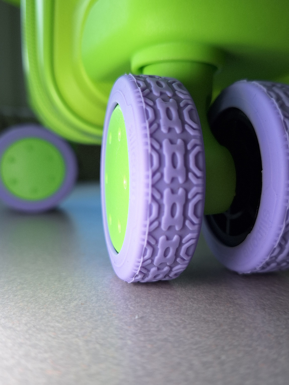 Nakładki silikonowe na kółka BLU MOONKY Violet Gravity