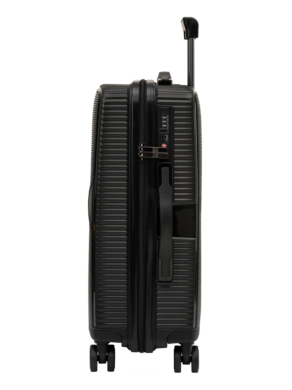 Zestaw 3 walizek BLU MOONKY Altair 55/66/77cm powiększane czarne