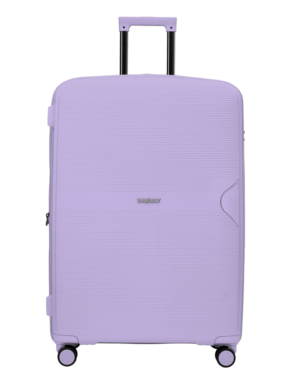 Walizka BLU MOONKY Altair 77cm powiększana Lilac Era