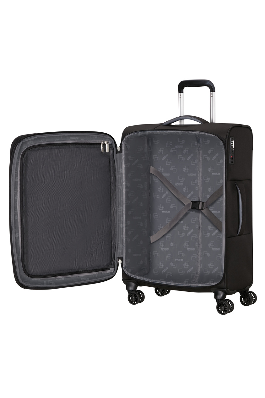 Walizka American Tourister Cloudrider 67cm powiększana czarna