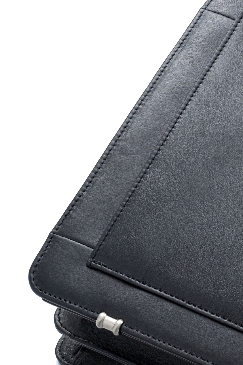 Teczka skórzana Valentini Ambassador 606 czarna
