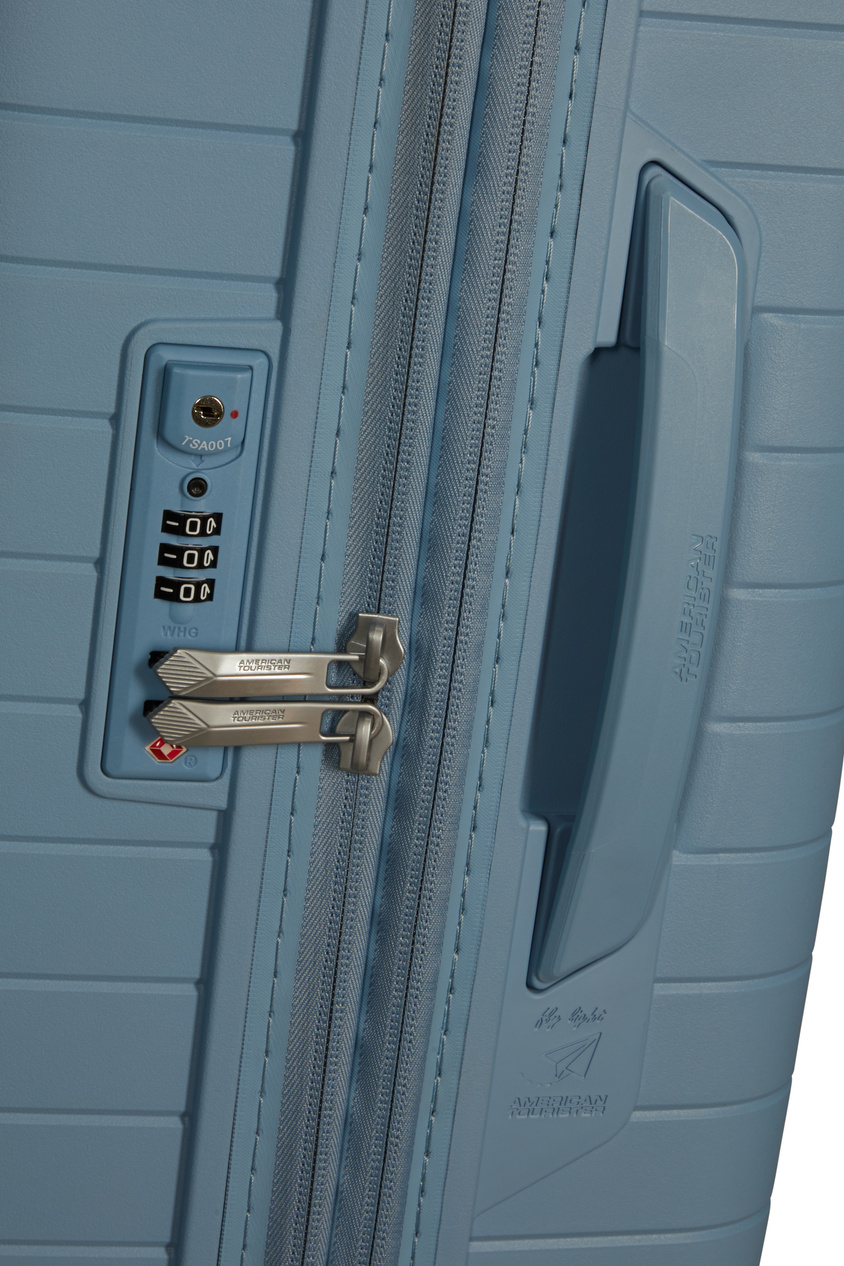 Walizka American Tourister Fastforward 68cm powiększana szara